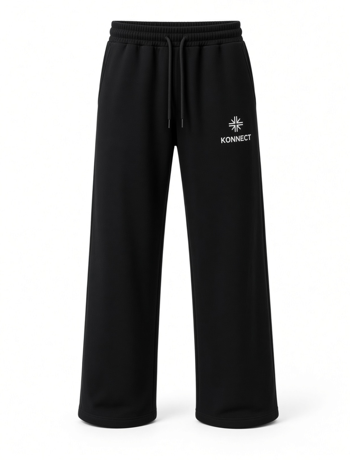 Konnect Black Baggy Pants